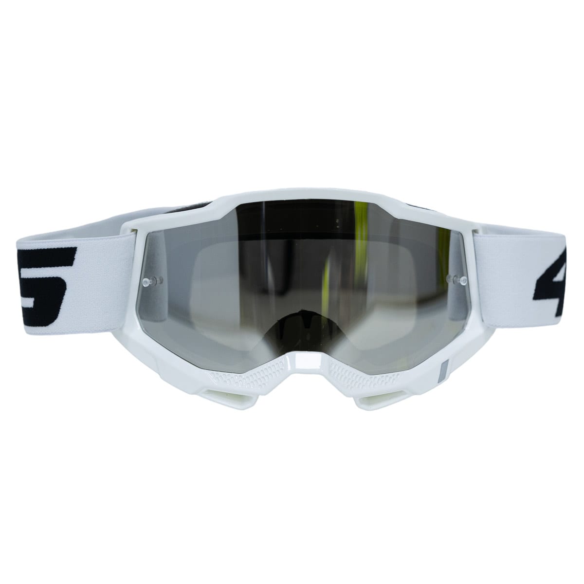 Antiparras para moto 4rs lite blanca motocross enduro mtb2