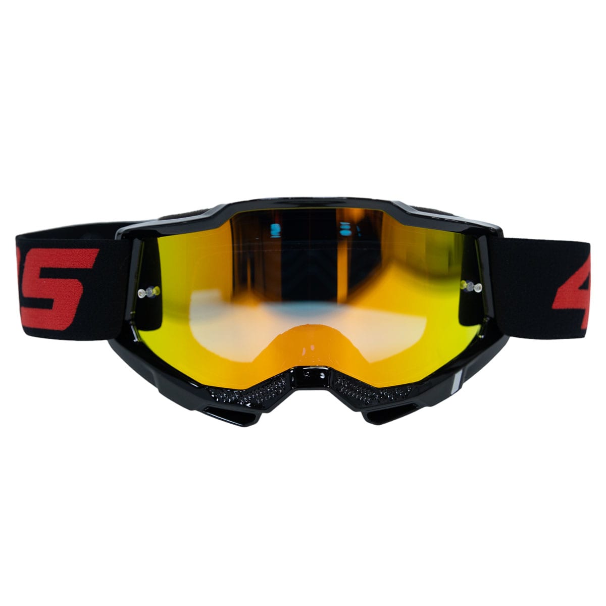 Antiparras para moto 4rs lite negro rojo motocross enduro mtb2