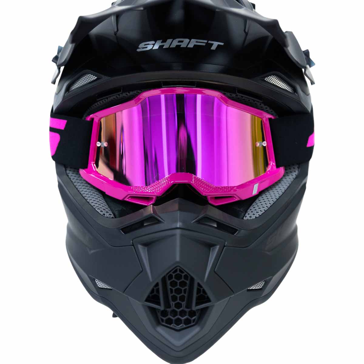Antiparras para moto 4rs lite rosa motocross enduro mtb3
