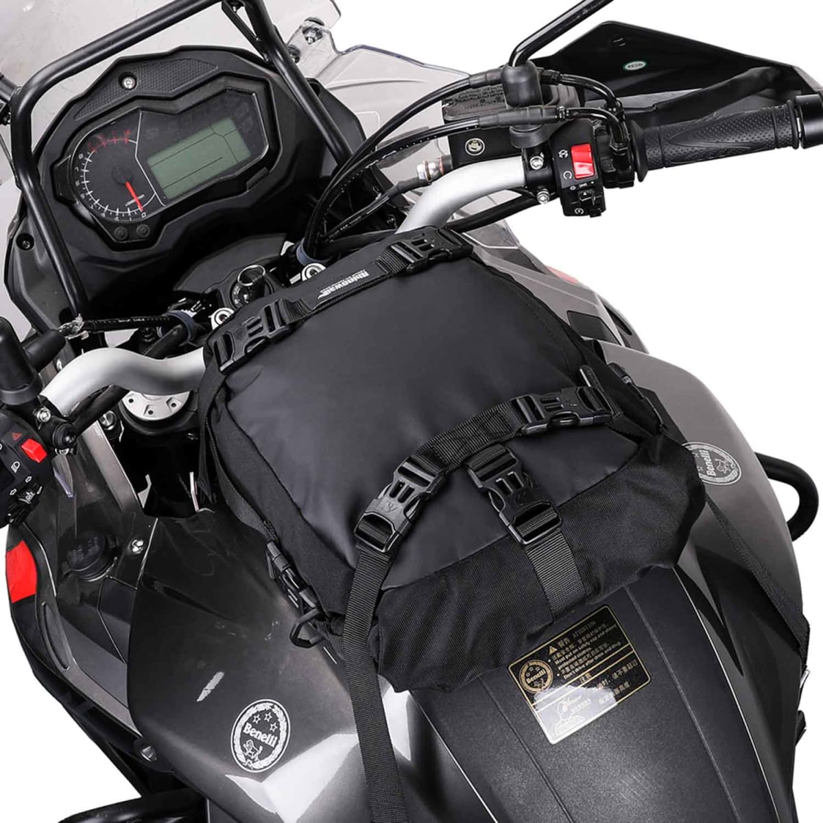 Bolso impermeable para moto rhinowalk mt21610 10 litros multi uso3