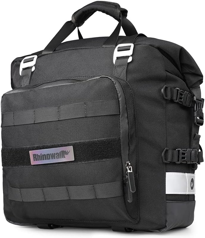 Bolso lateral para moto rhinowalk MT2040 20 litros impermeable3