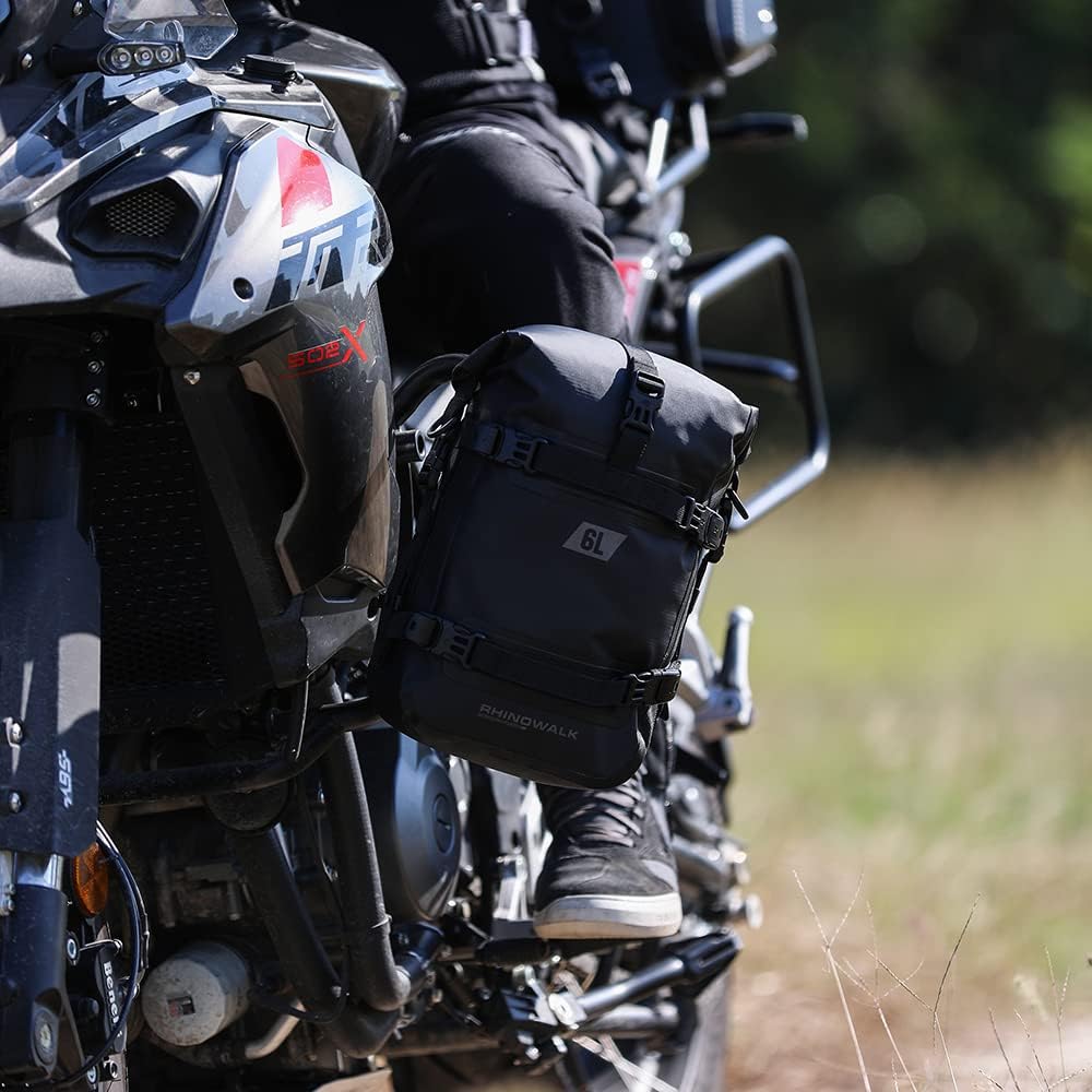 Bolso impermeable para moto rhinowalk mtr2206 6 litros dry bag3