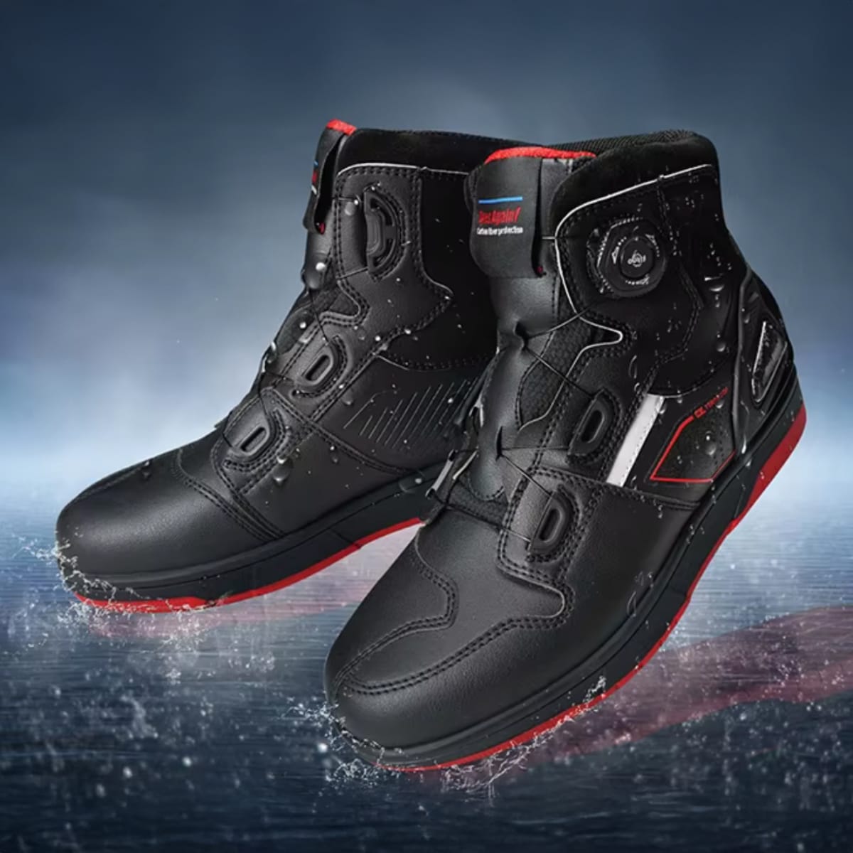 Botas para moto ones again ms07p urban reforzadas tipo zapatilla