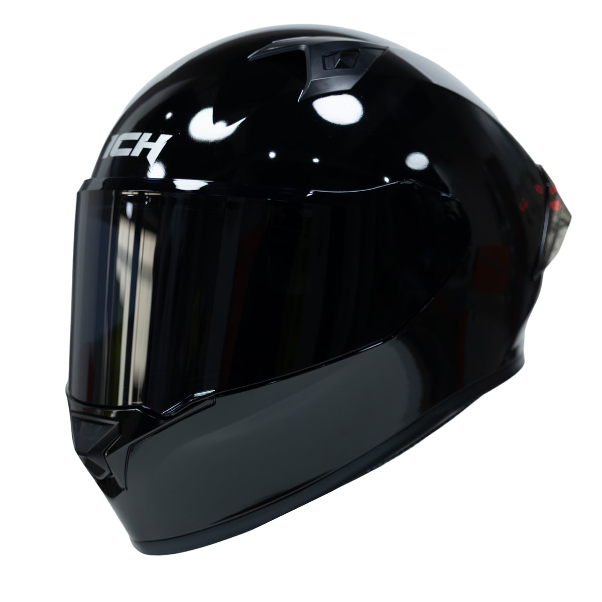 Casco moto ich 503 solid ng brillo sm integral certificación dot qr2