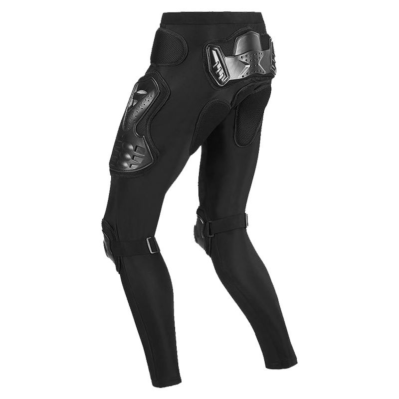 Calza elasticada con protecciones jiaspeed para moto enduro mx mtb1