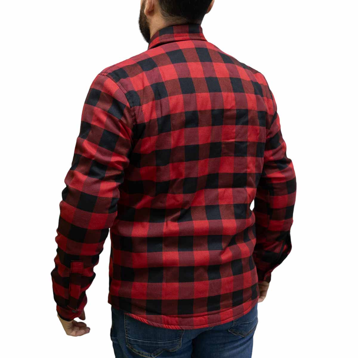 Camisa leñadora para moto armad gear field con protecciones4