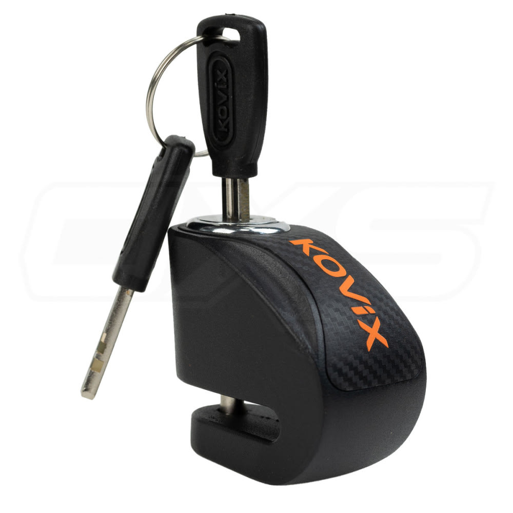 Candado Disco Moto Kovix Knn1 negro Pin 6mm Aleacion Acero1