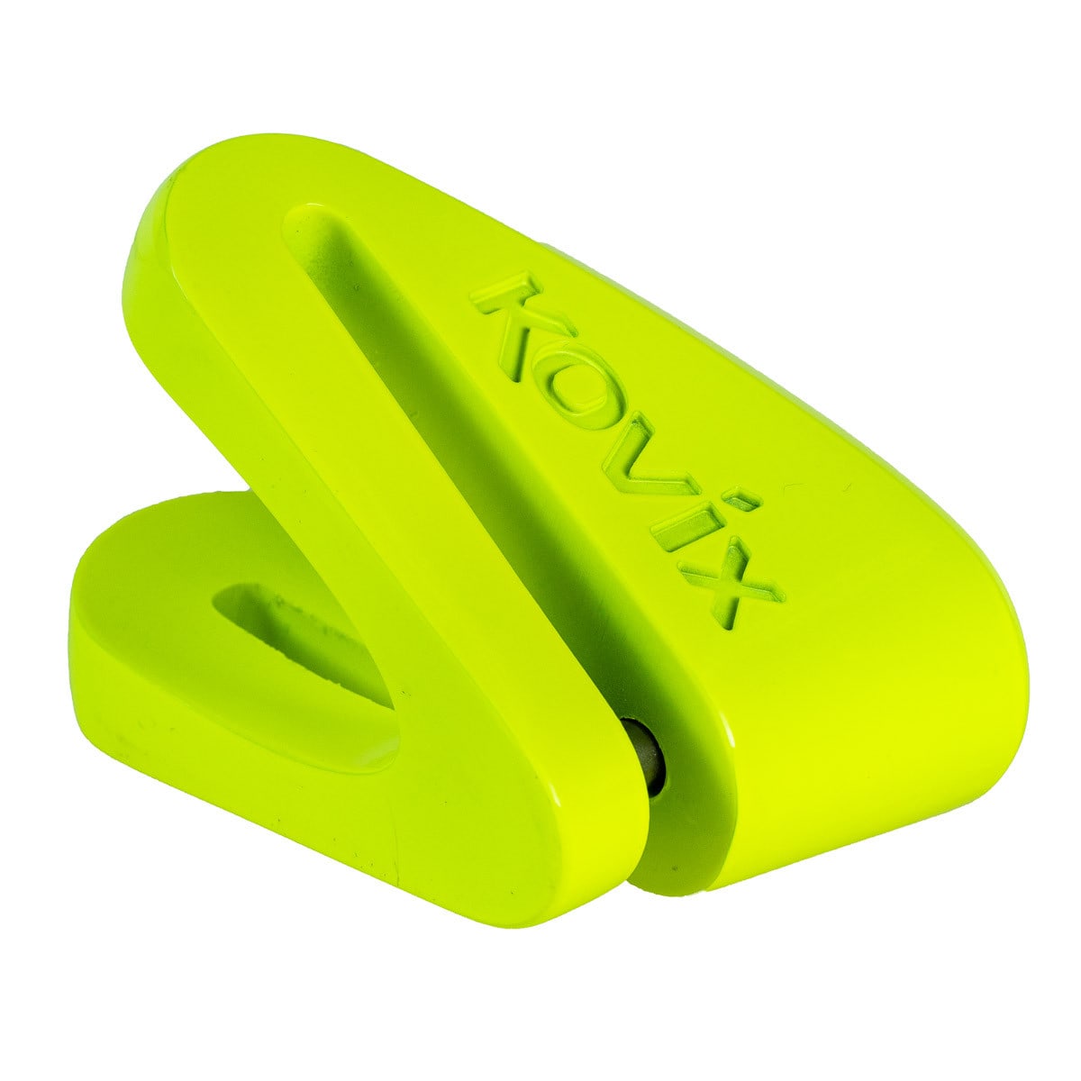Candado Disco Moto Kovix Kvz1 Verde Fluor Pasador De 6mm4