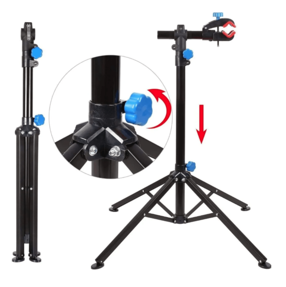 Stand telescopico para mantenimiento de bicicletas3
