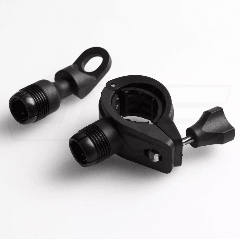 Soporte celular con estuche impermeable para moto 7,4 pulgadas con cargador usb volante y espejo4