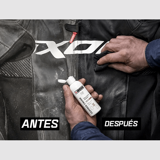 Crema nutritiva para cuero Ipone leather cream 100ml3