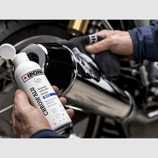 Crema pulidora para metales Ipone Chromálu 200ml4