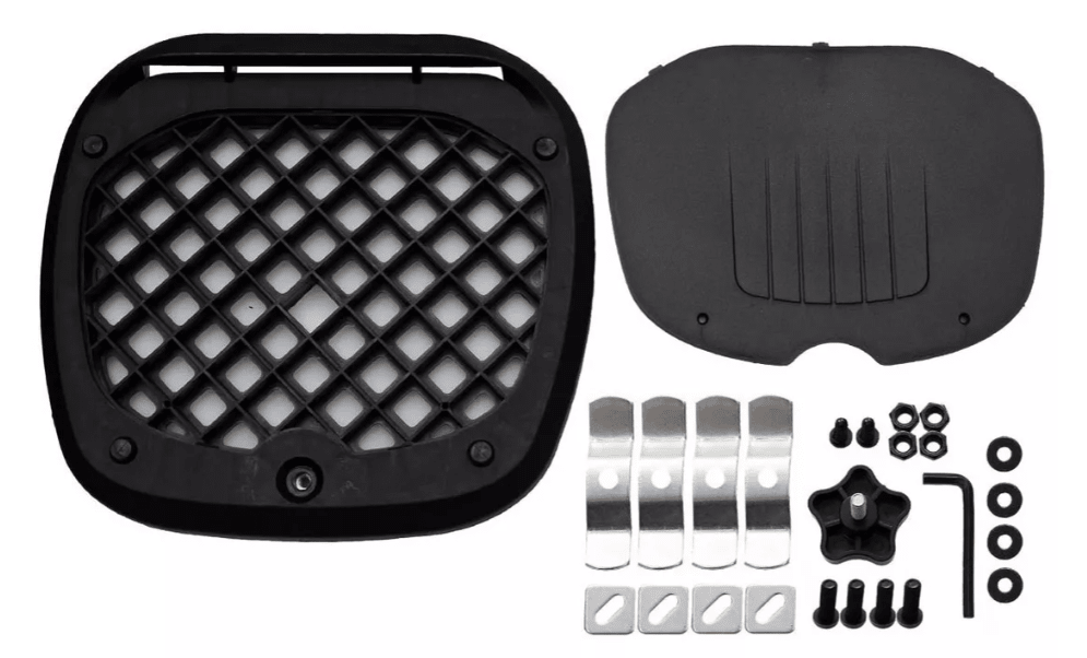 Maleta Top Case Para Moto 4rs E63 Con Parrilla 42 Litros5