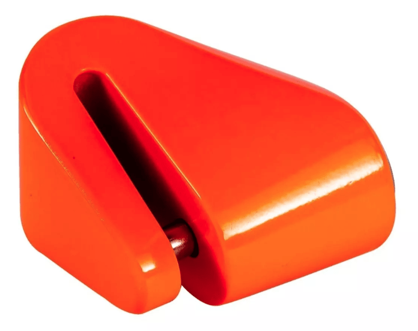 CANDADO DISCO MOTO KOVIX KN1 NARANJO PASADOR 6MM4