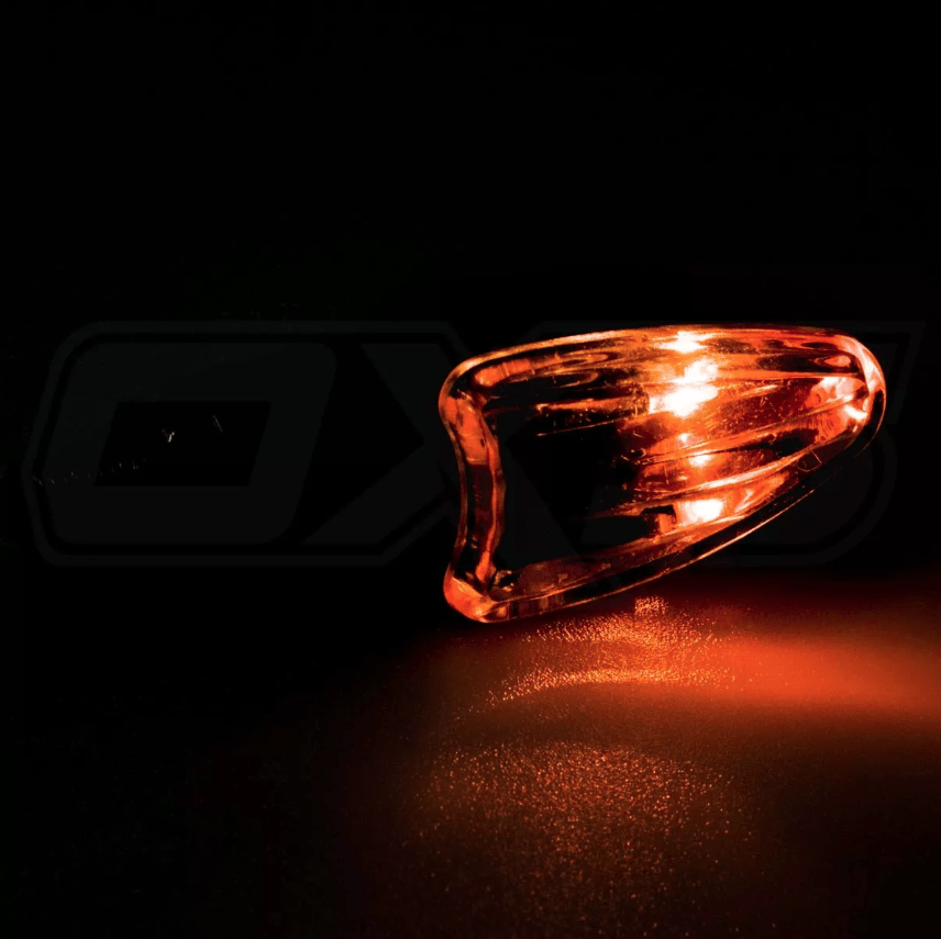 Intermitente para moto tipo carbon3