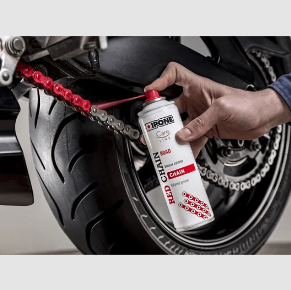 Ipone red chain lubricante de cadena 250ml rojo2