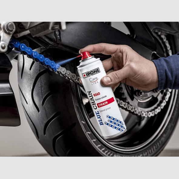 IPONE BLUE CHAIN LUBRICANTE DE CADENA 250ML AZUL2