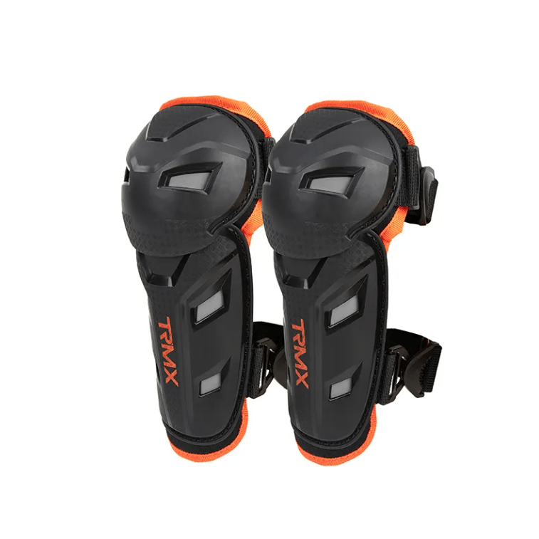 Set protecciones rodilleras y coderas tiger racing tr-d37 junior motocross enduro3