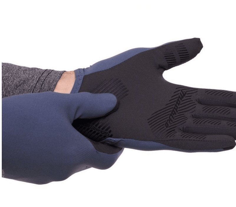 Guantes para bicicleta ciclismo madbike sk-16 touch azul3