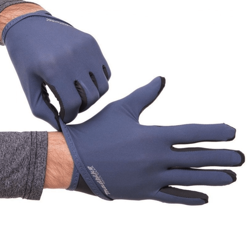 Guantes para bicicleta ciclismo madbike sk-16 touch azul2