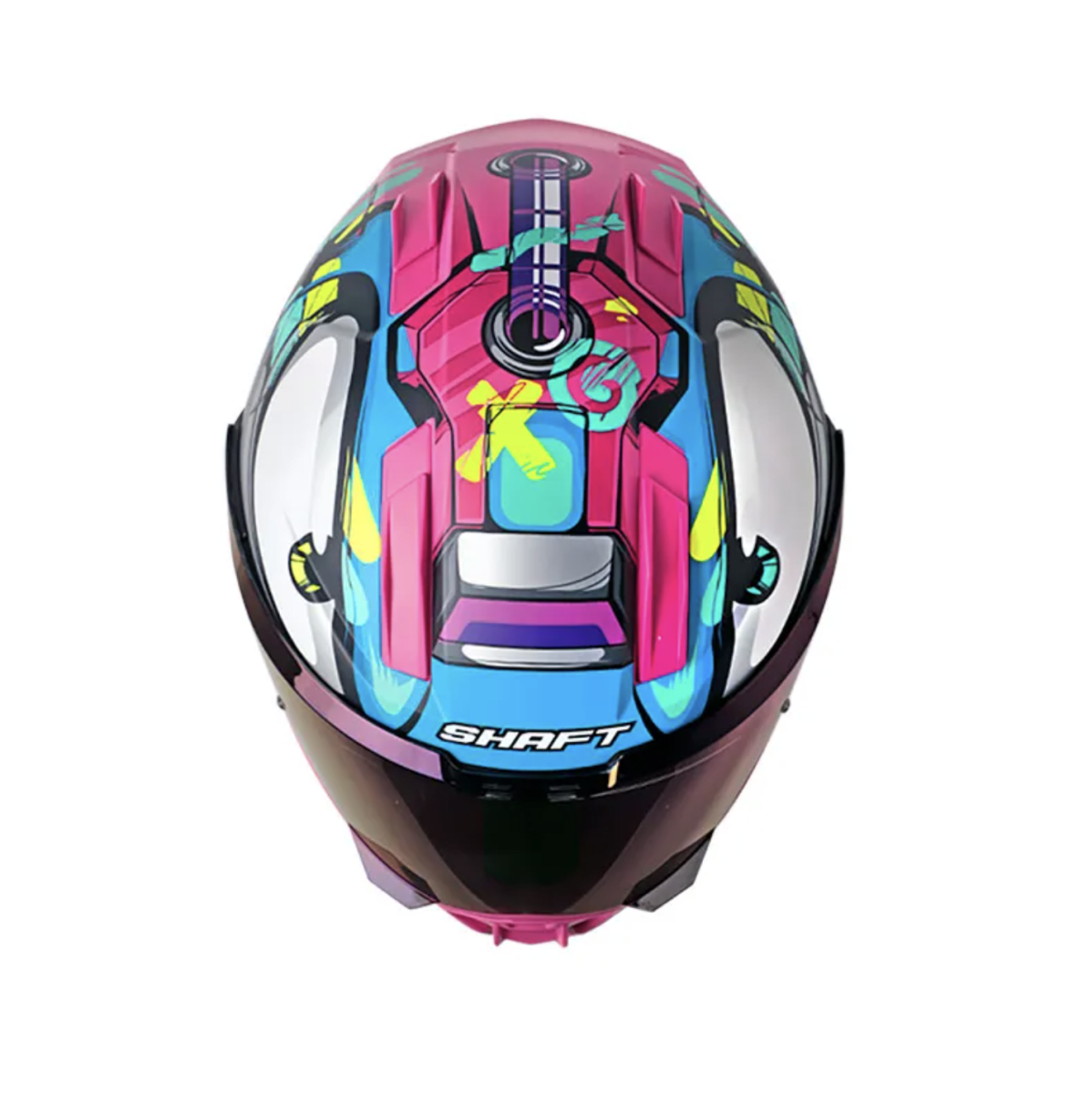 Casco moto shaft 595 stroke fc integral (SV)2