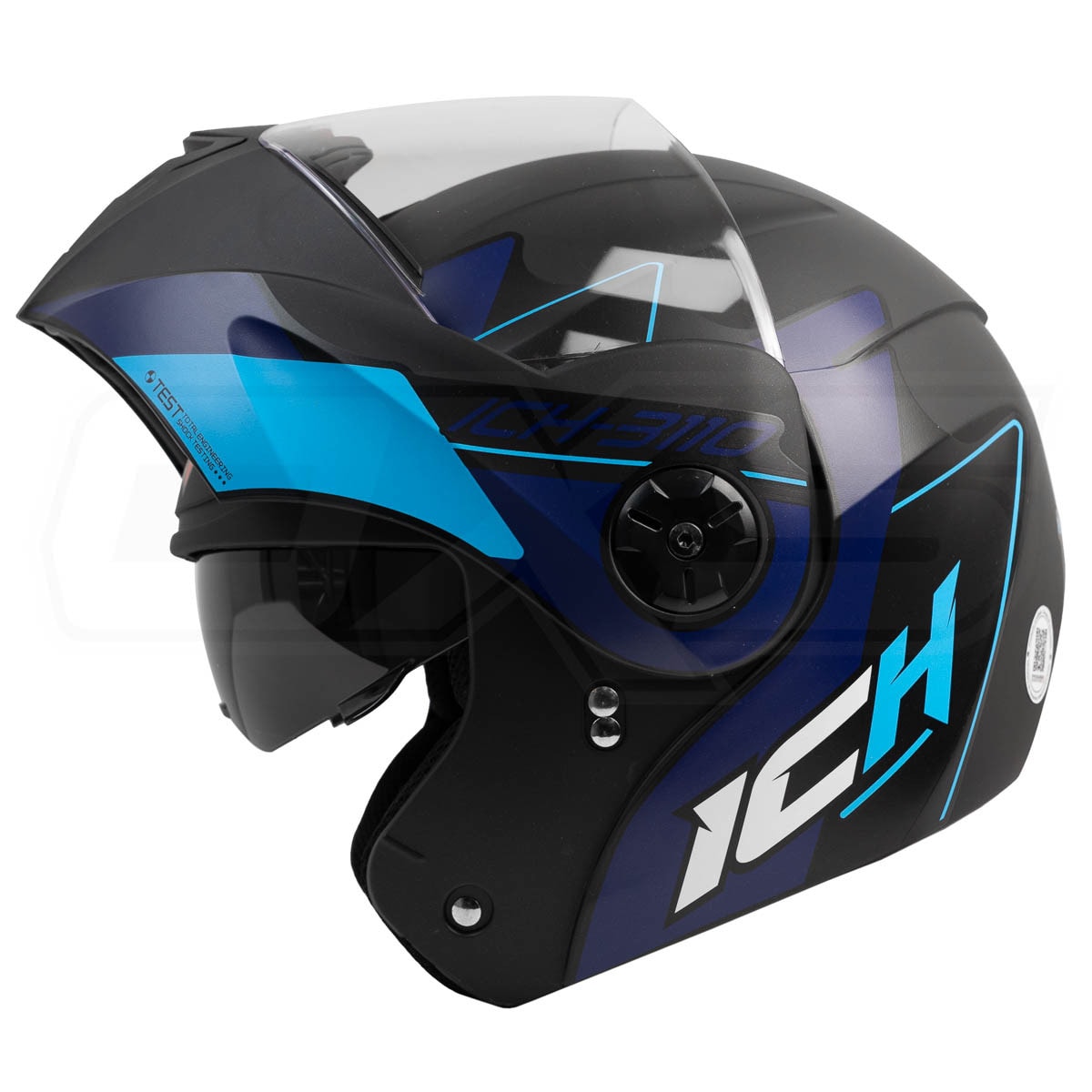 Casco Moto Ich 3110 Abatible Con Sun Visor Certificacion Dot2