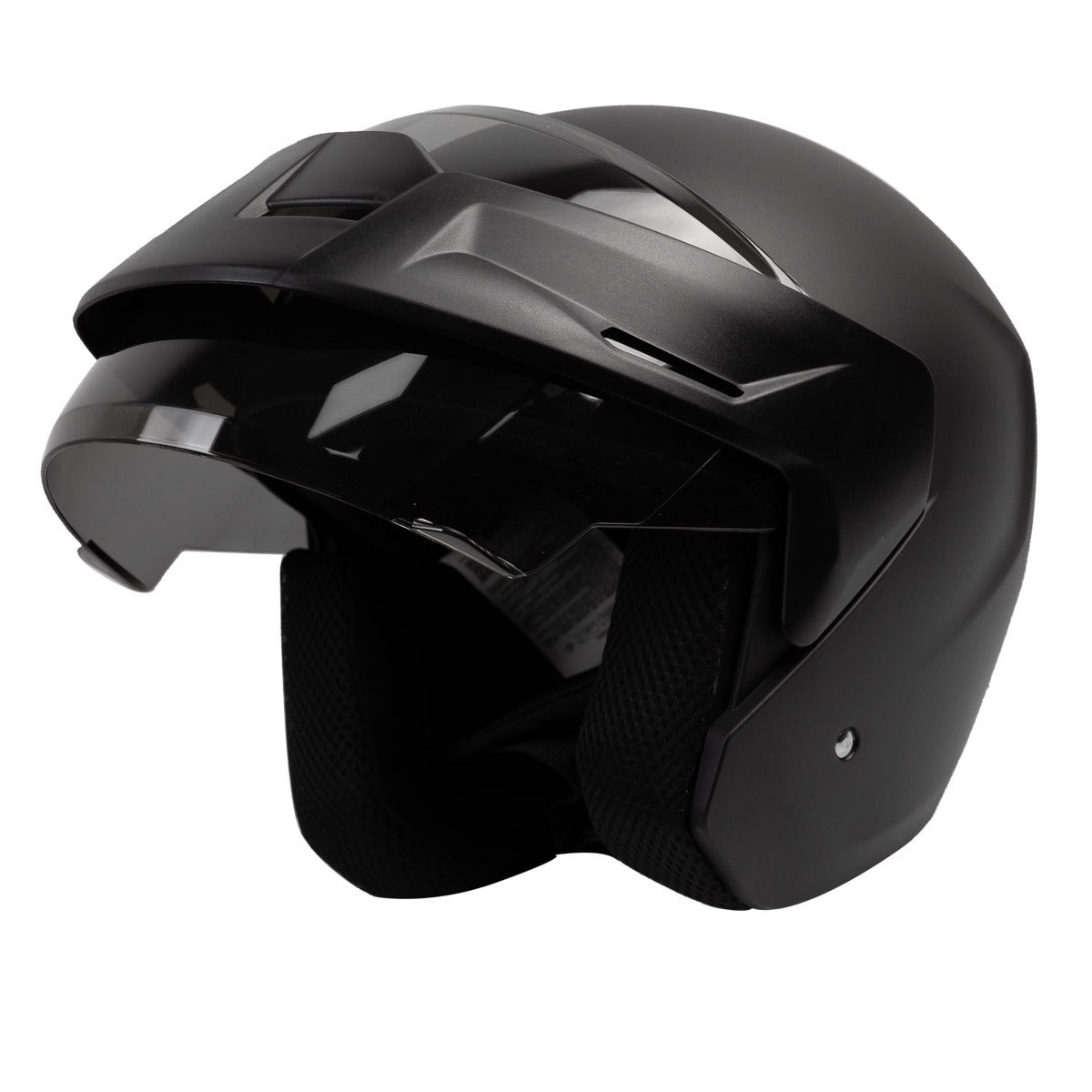Casco moto ich 101 solid n.m sm abierto con viscera urbano2