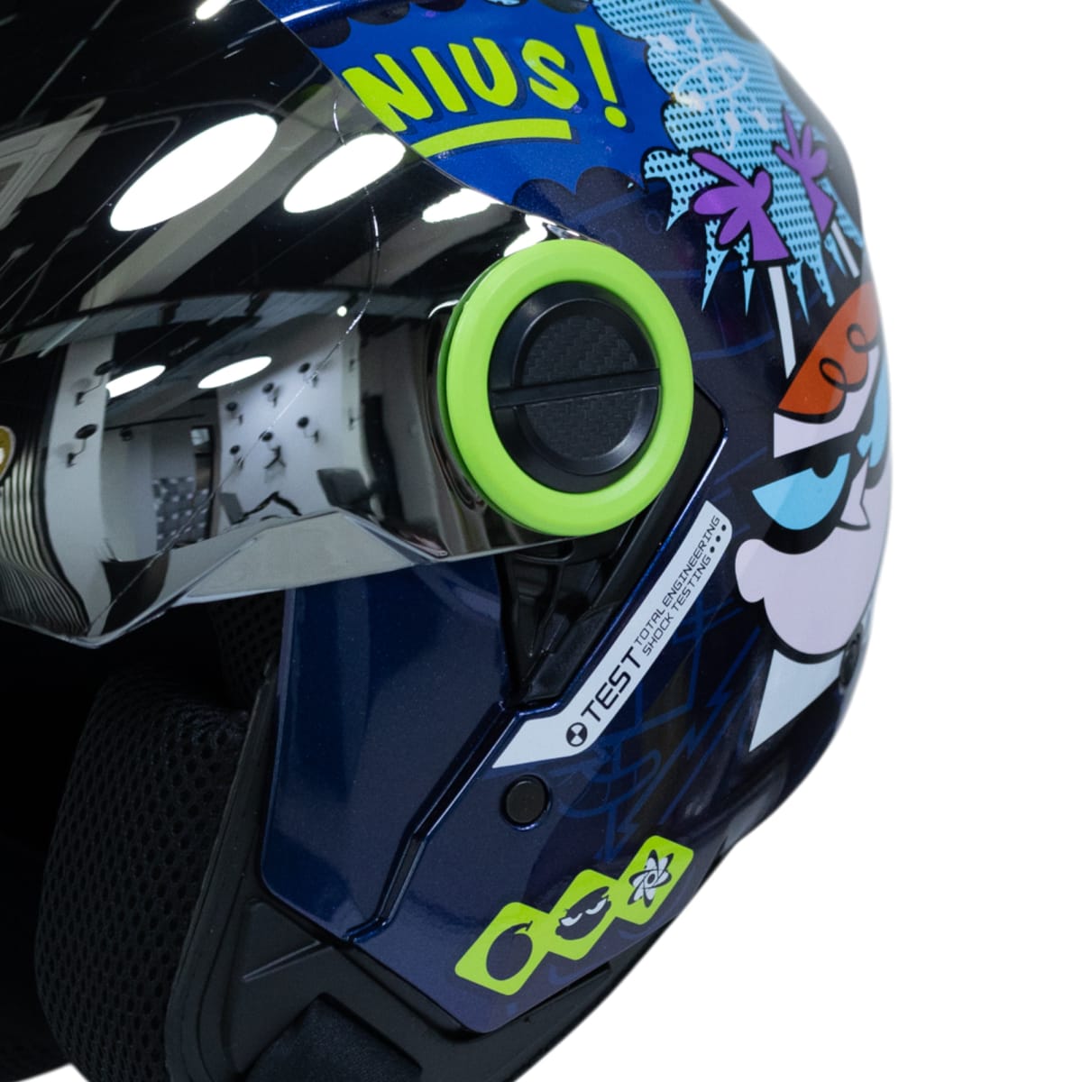 Casco moto ich 102 dexter edicion limitada abierto con viscera urbano8