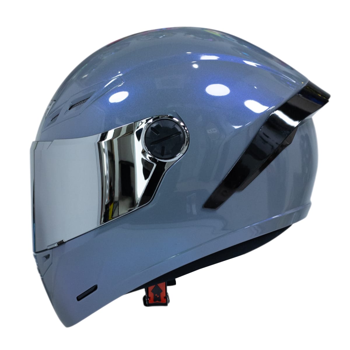 Casco moto ich 501sp camaleon gris integral certificación dot qr1
