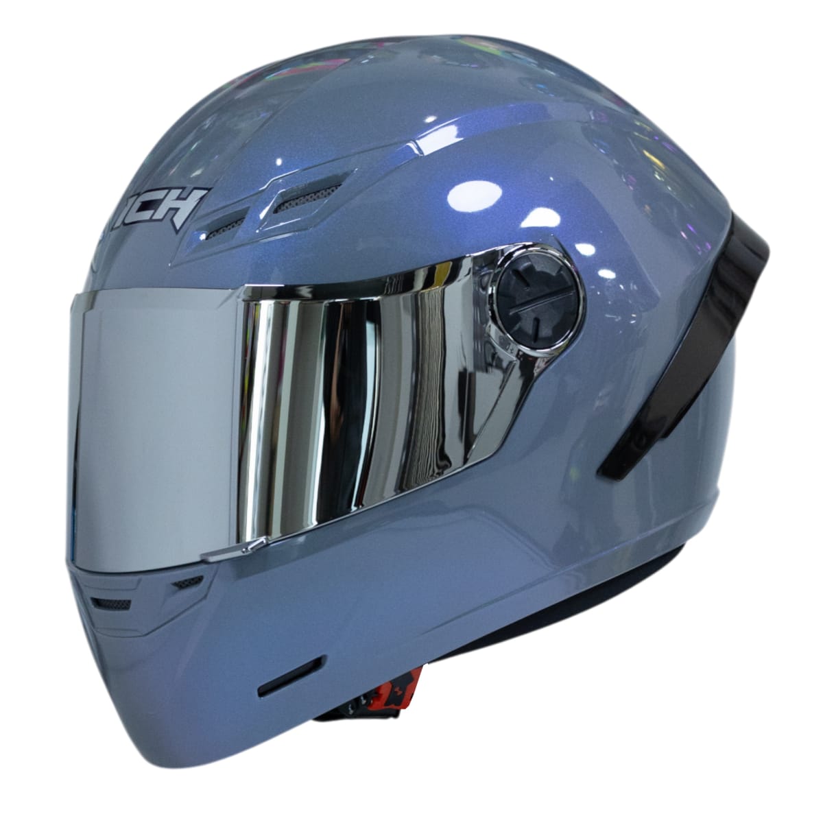 Casco moto ich 501sp camaleon gris integral certificación dot qr2