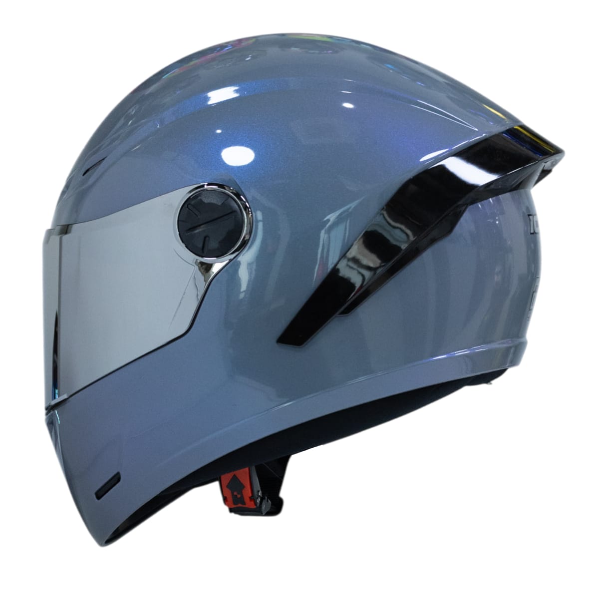 Casco moto ich 501sp camaleon gris integral certificación dot qr5