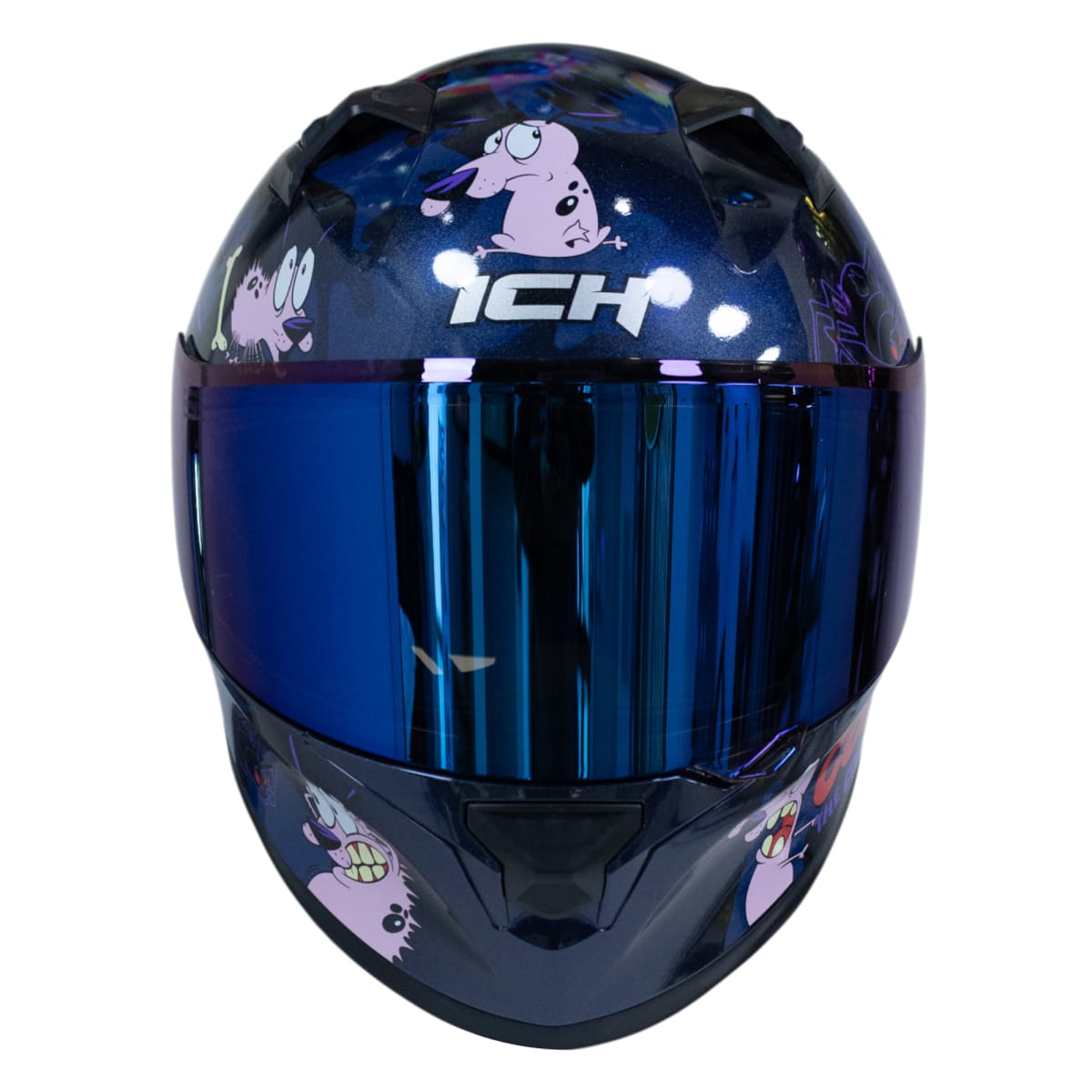 Casco moto ich 503 brave courage edicion especial cartoon network integral certificación dot qr3