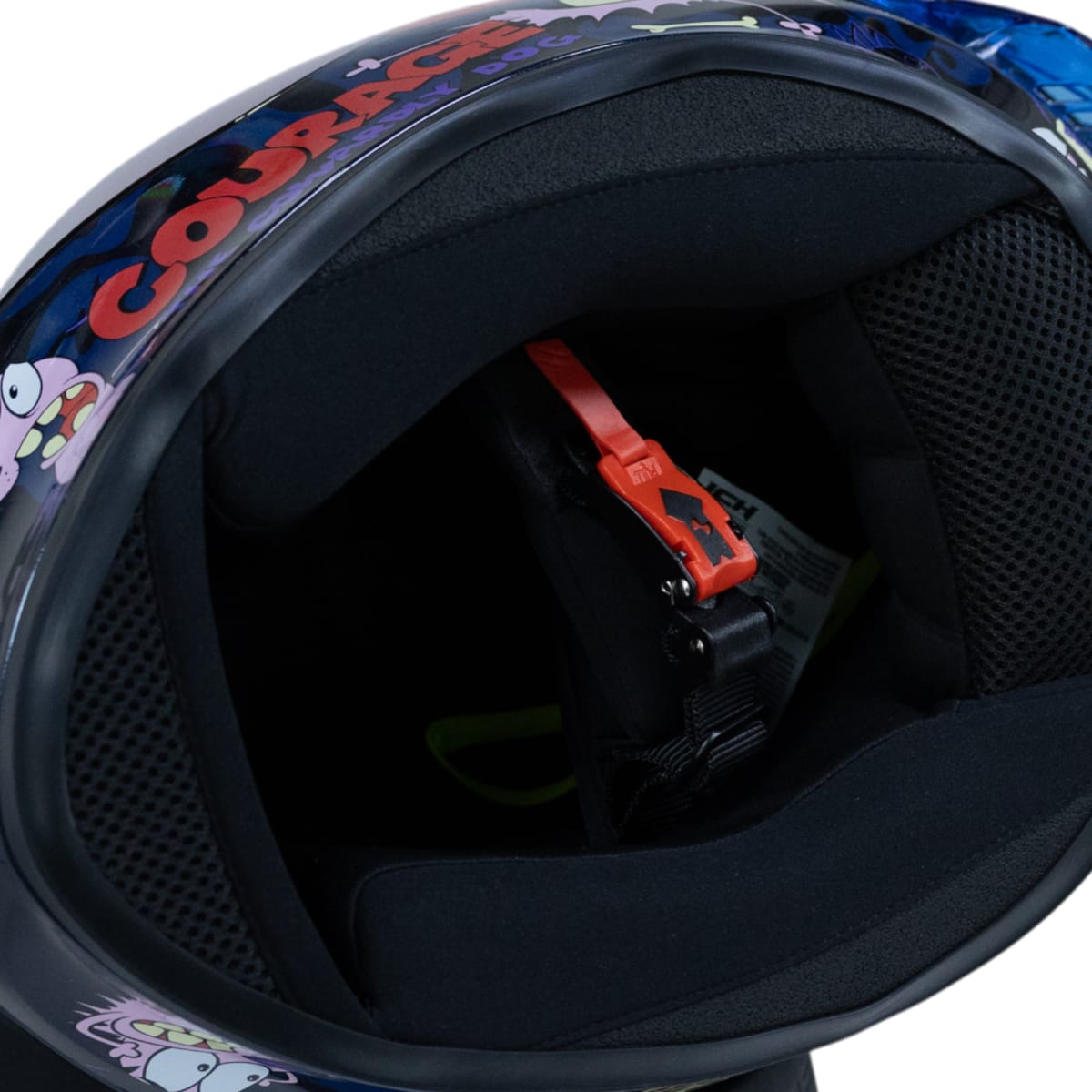 Casco moto ich 503 brave courage edicion especial cartoon network integral certificación dot qr9