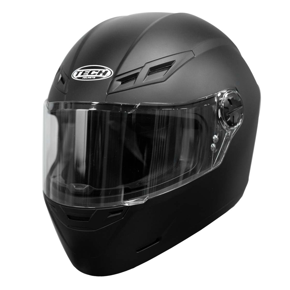 Casco moto tech t50 integral solid n.m certificación dot2