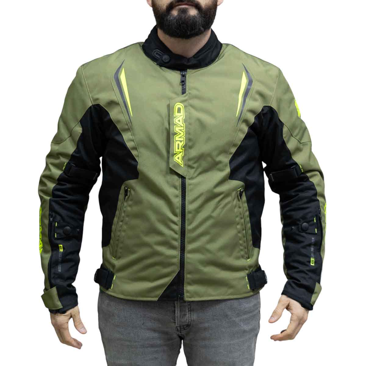 Chaqueta Para Moto Armad Gear aron Maxdura Impermable1