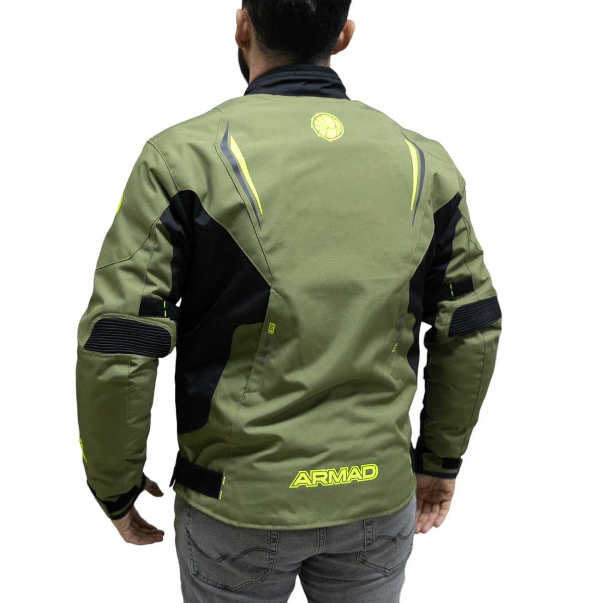 Chaqueta Para Moto Armad Gear aron Maxdura Impermable4