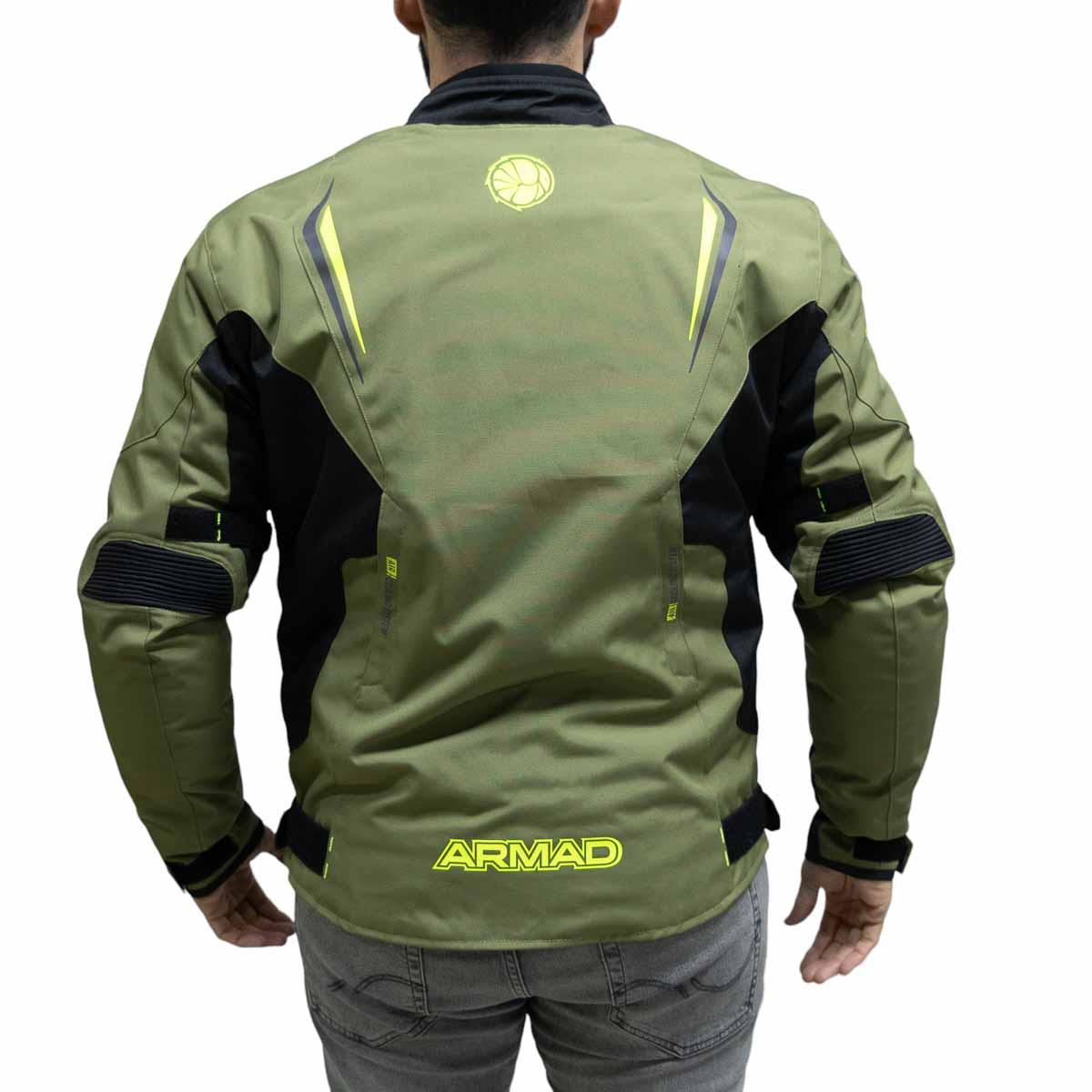 Chaqueta Para Moto Armad Gear aron Maxdura Impermable5