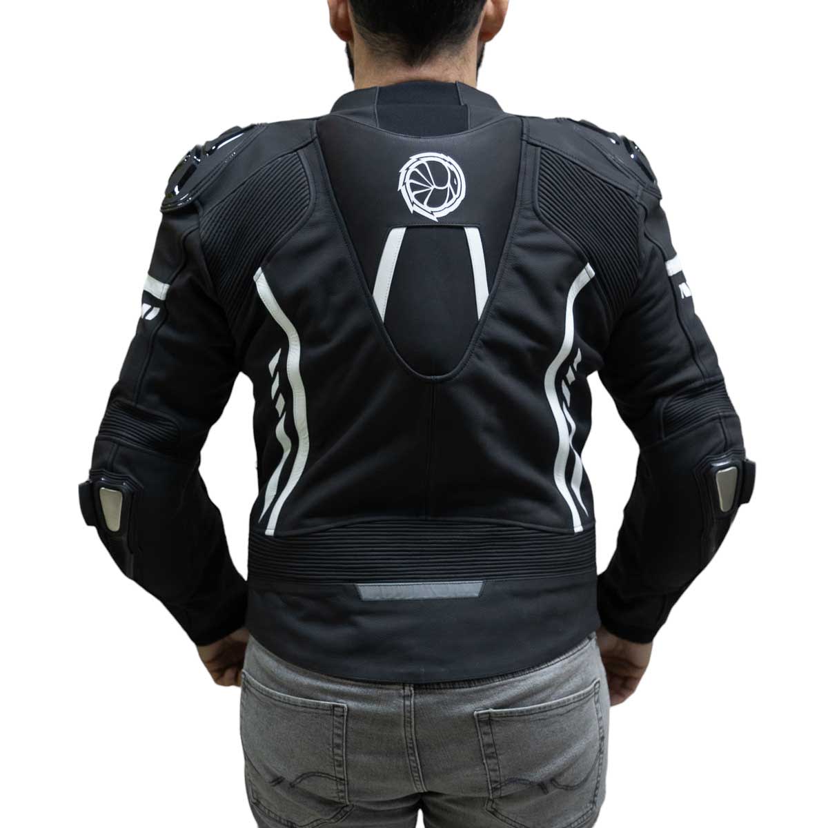 Chaqueta para moto armad gear steel racing con joroba5