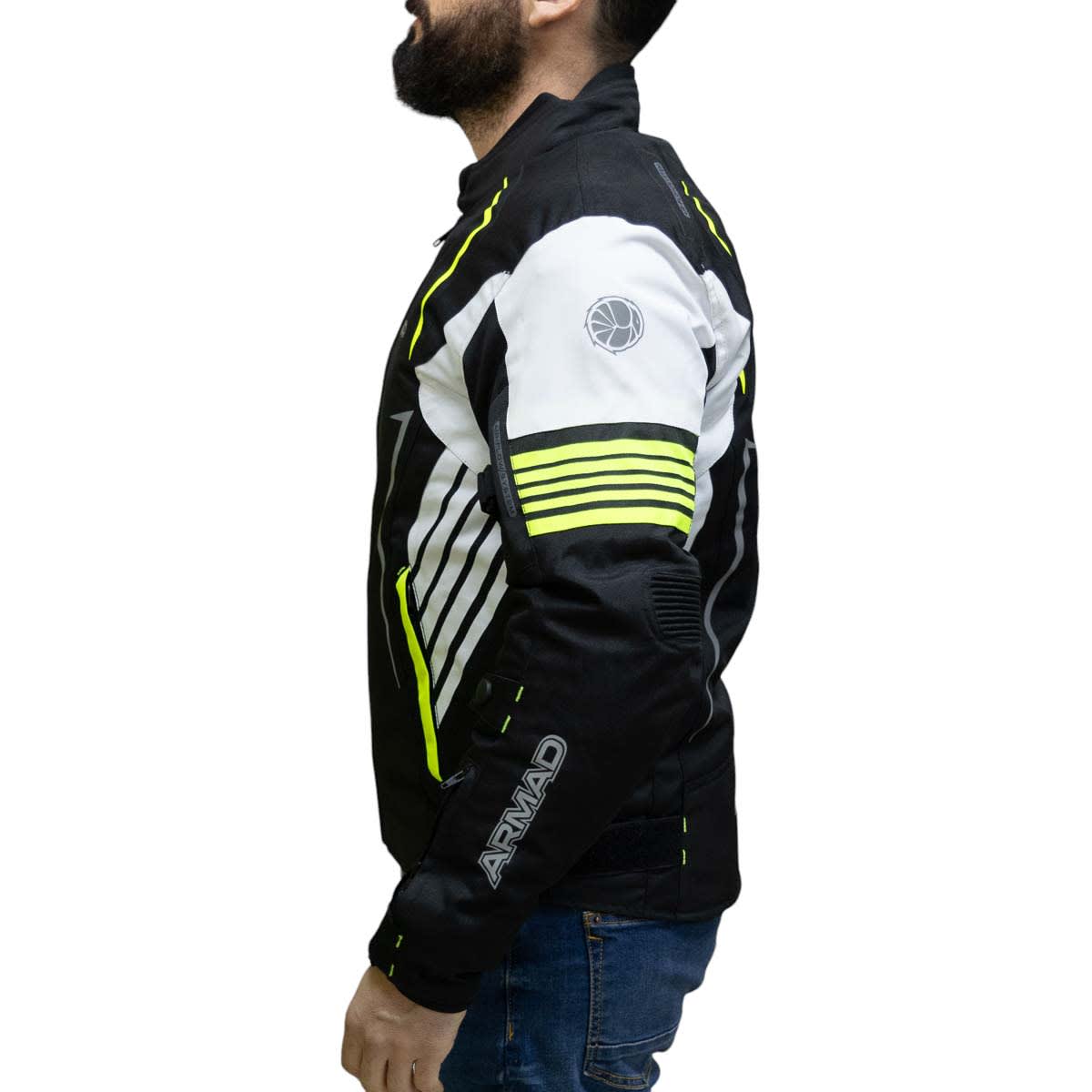 Chaqueta para moto armad gear grand maxdura impermable3