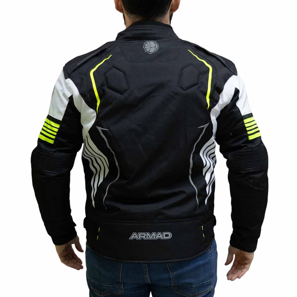 Chaqueta para moto armad gear grand maxdura impermable5