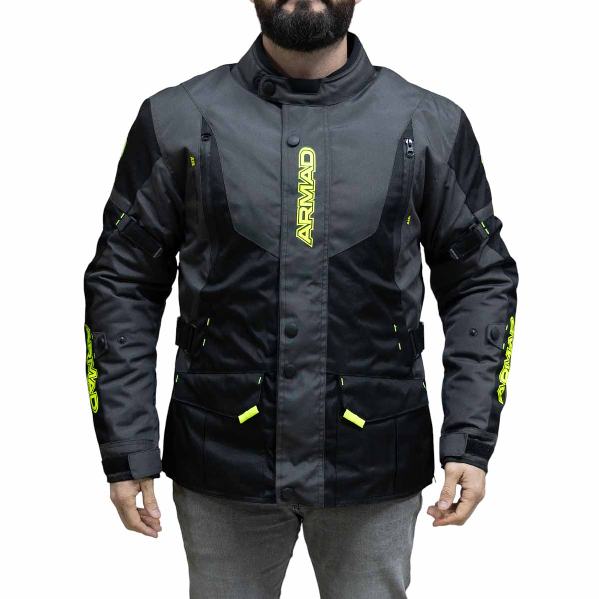 Chaqueta para moto armad gear roxy impermable1