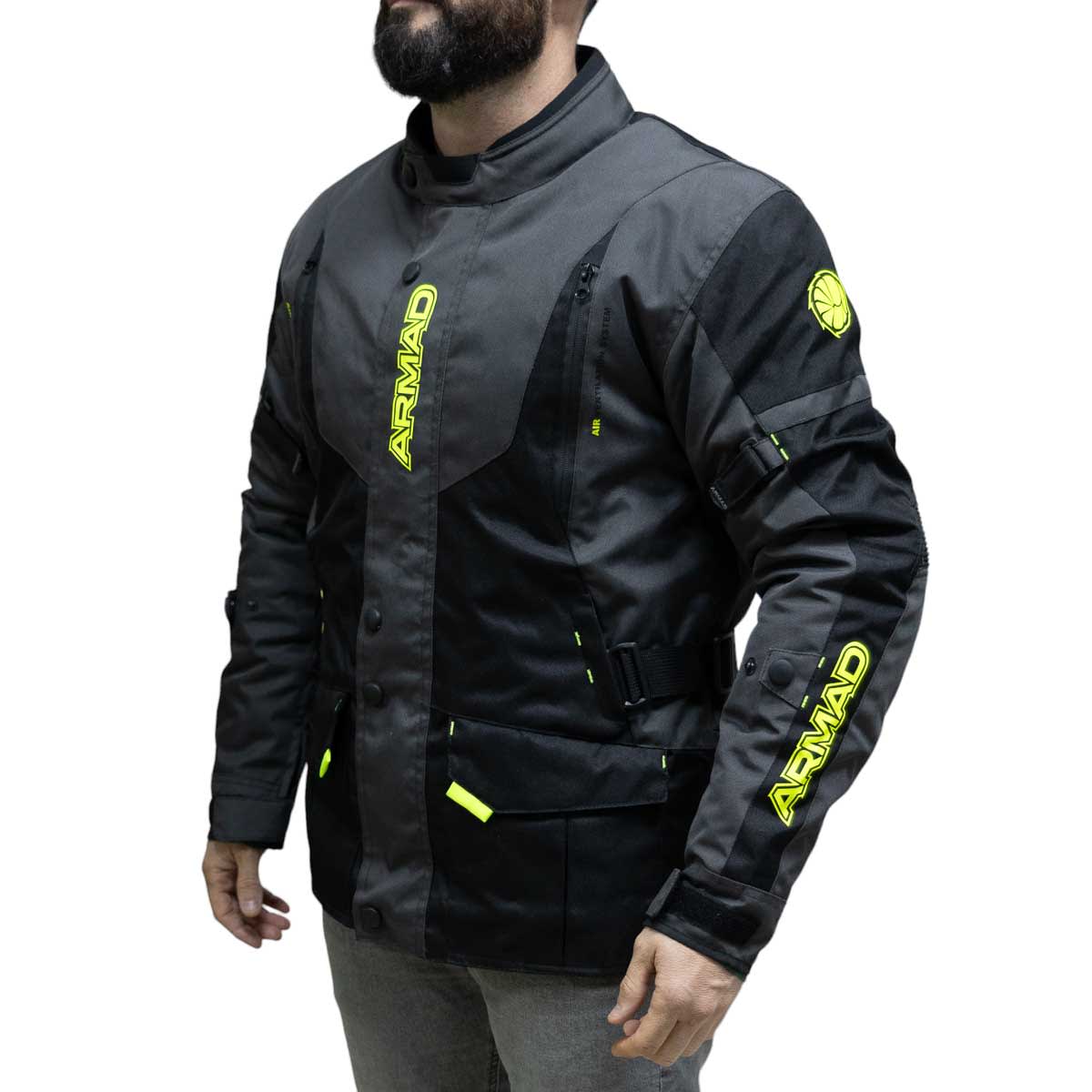 Chaqueta para moto armad gear roxy impermable2