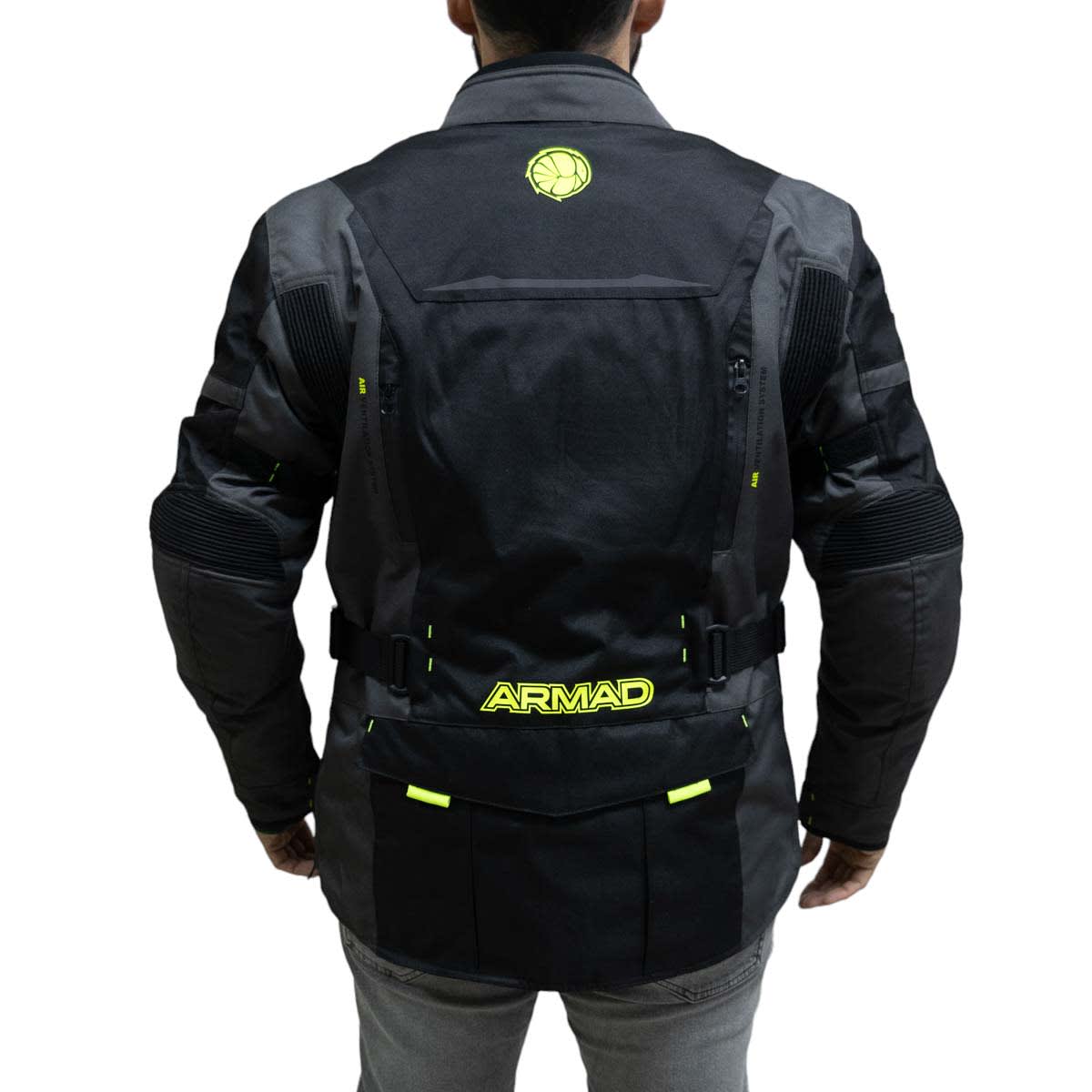 Chaqueta para moto armad gear roxy impermable5