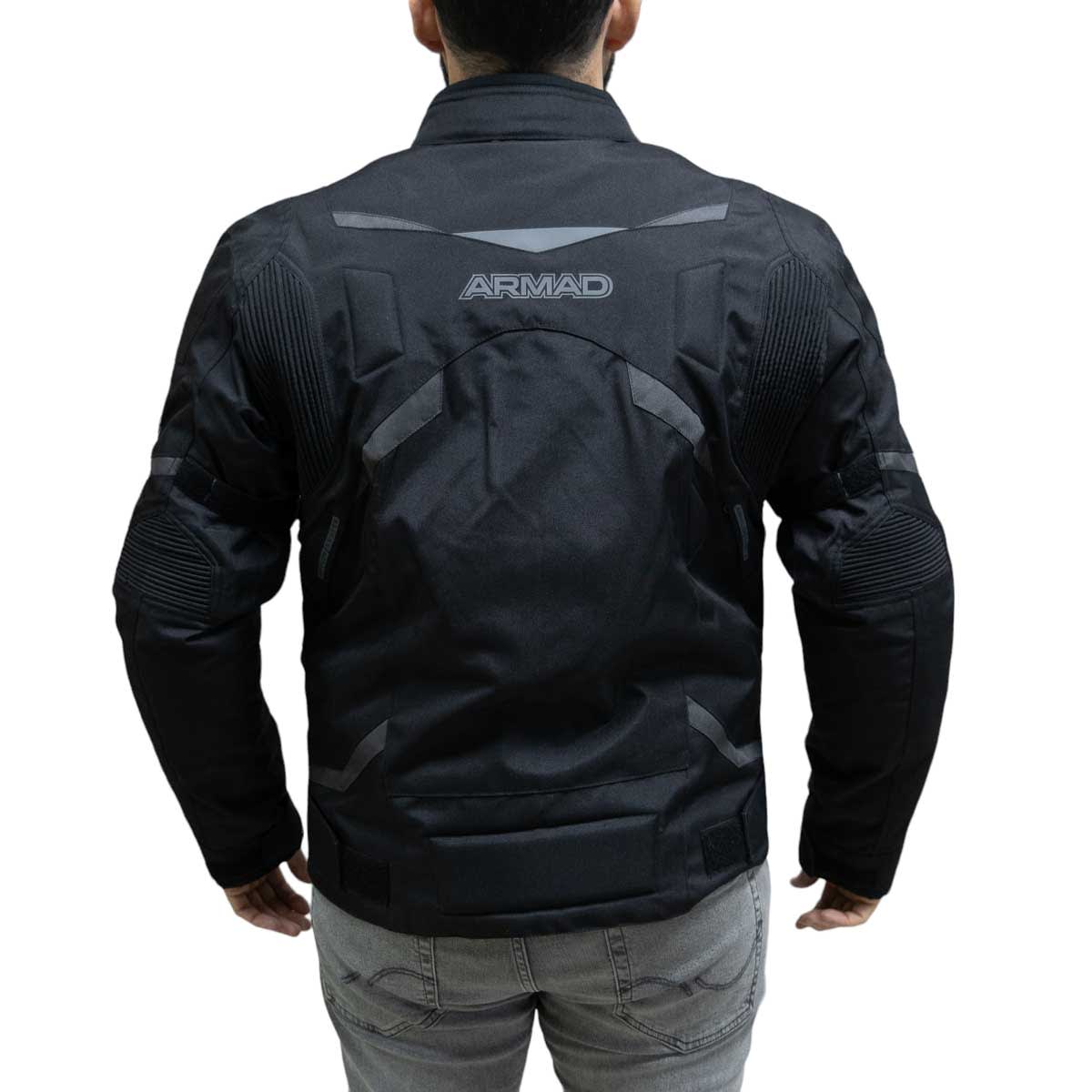 Chaqueta para moto armad gear stunt maxdura impermable5