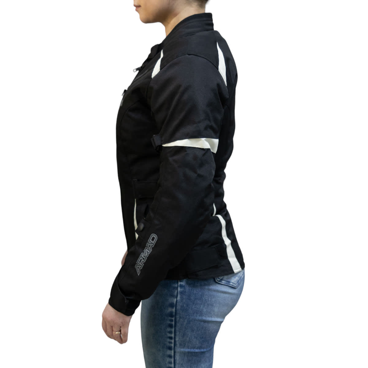Chaqueta para moto mujer armad gear diva maxdura impermable3