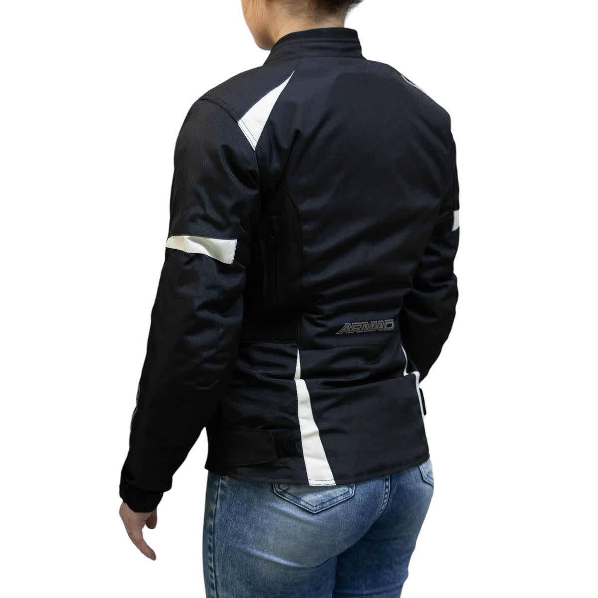 Chaqueta para moto mujer armad gear diva maxdura impermable4