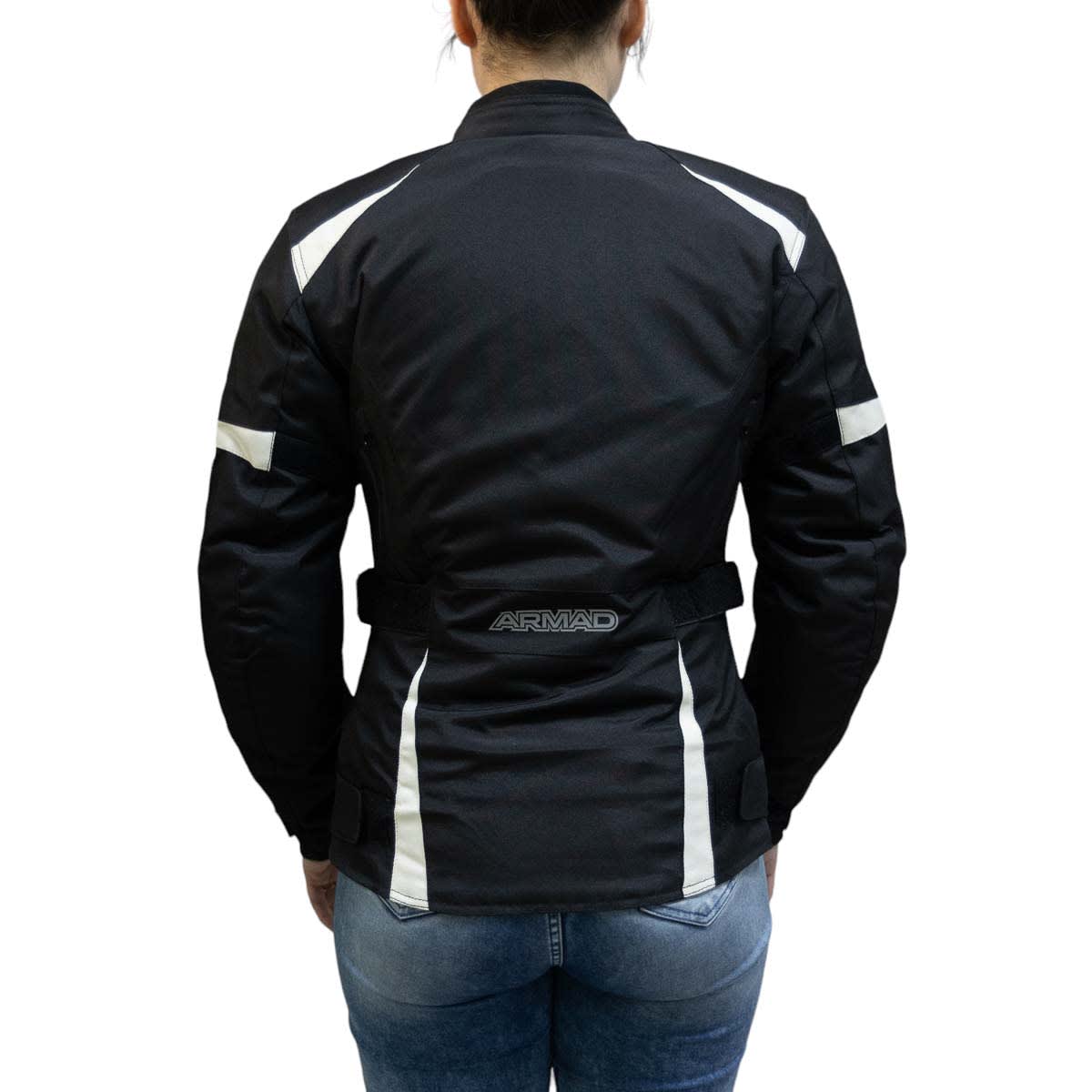 Chaqueta para moto mujer armad gear diva maxdura impermable5