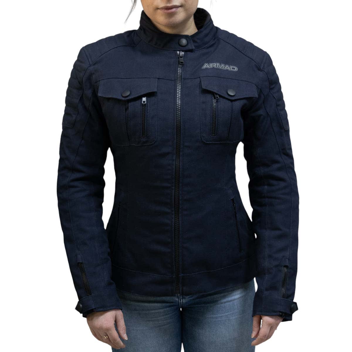 Chaqueta para moto mujer armad gear mexs1