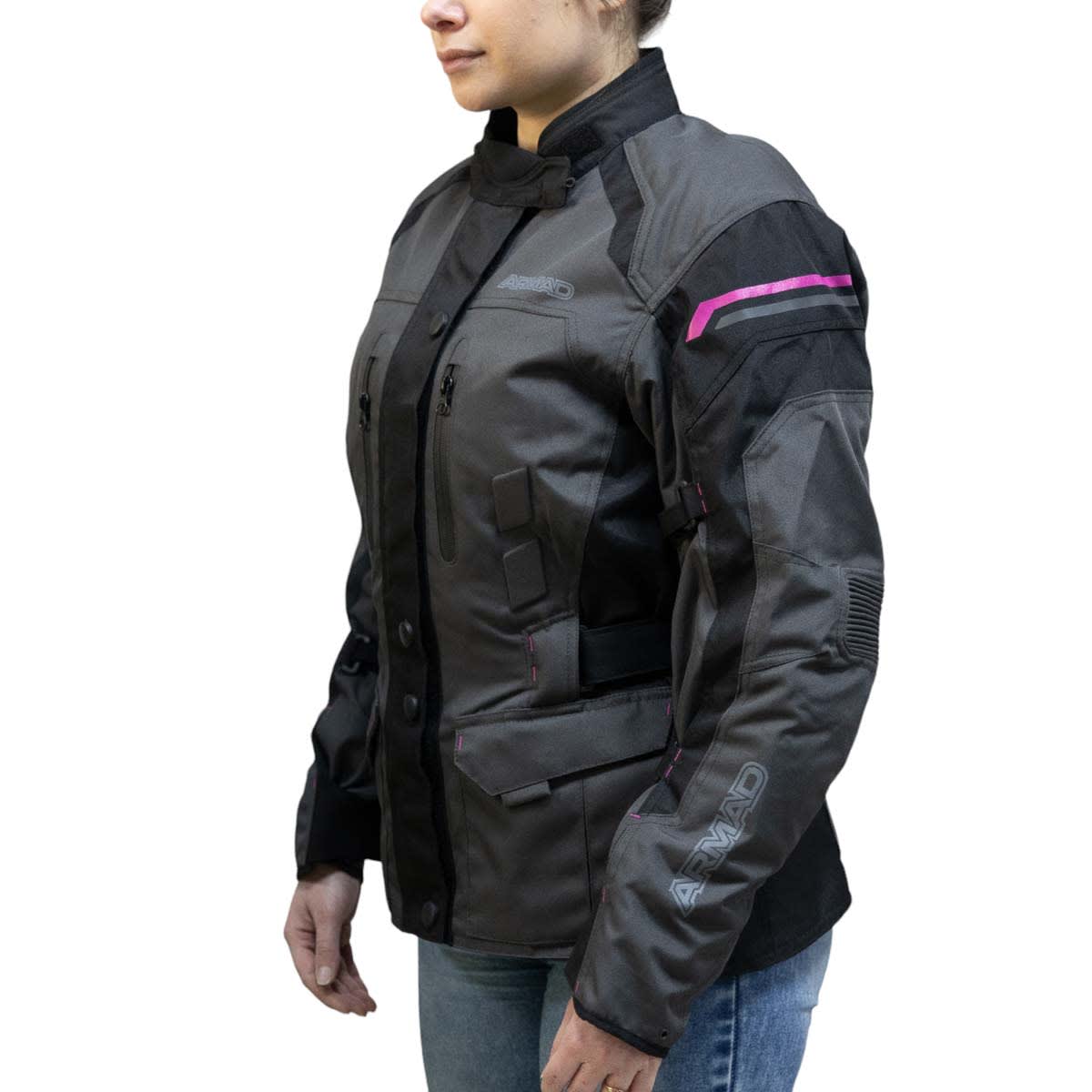 Chaqueta para moto mujer armad gear moona2