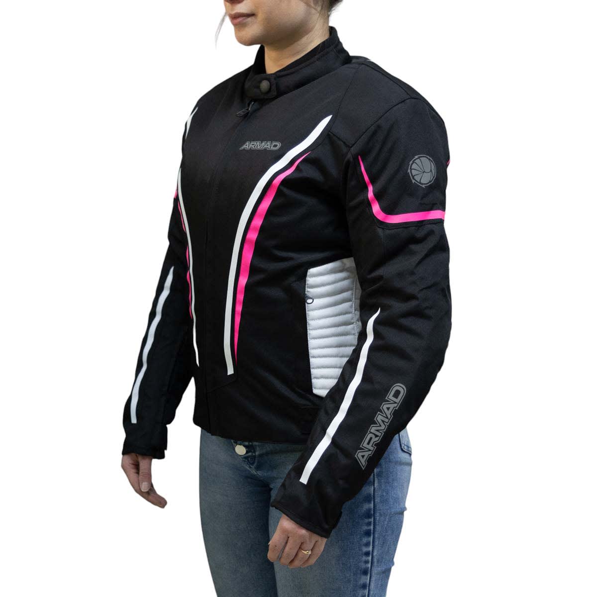 Chaqueta para moto mujer armad gear swift2